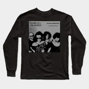 Blank Generation 1977 New York Punk Throwback Long Sleeve T-Shirt